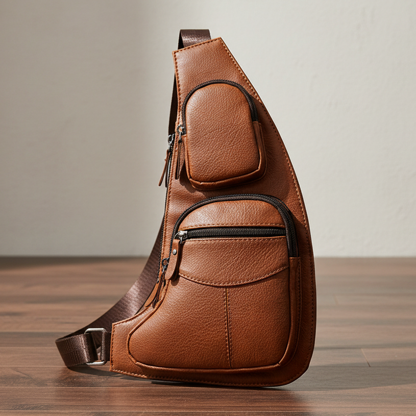 Brackenfield Anti-Theft Men's Crossbody Sling Bag
