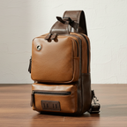 Brackenfield Men's Explorer Chest Crossbody Backpack