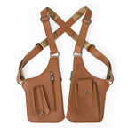 Brackenfield Men's Tactical Vest Crossbody Bag