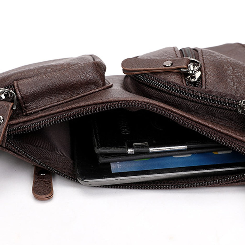 Brackenfield Anti-Theft Men's Crossbody Sling Bag