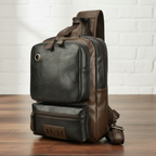 Brackenfield Men's Explorer Chest Crossbody Backpack