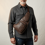 Brackenfield Anti-Theft Men's Crossbody Sling Bag