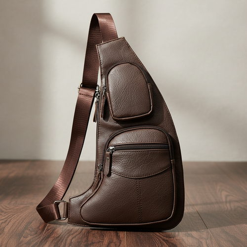 Brackenfield Anti-Theft Men's Crossbody Sling Bag