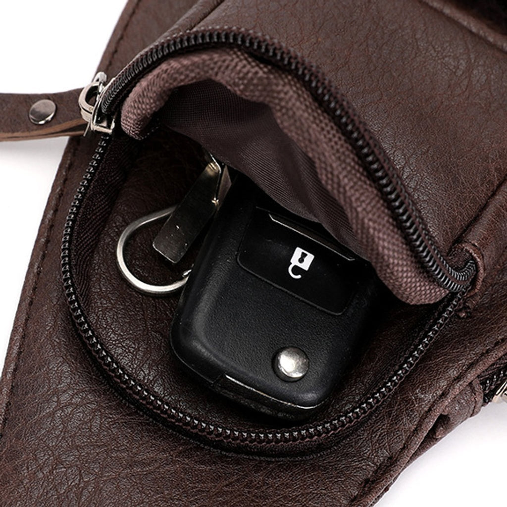 Brackenfield Anti-Theft Men's Crossbody Sling Bag
